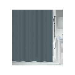 MSV Romana Duschvorhang Ring Polyester Grau