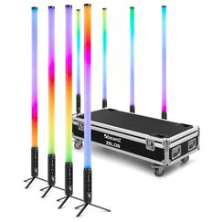 BeamZ Zelos-Set Disco-Strahler Schwarz, Weiß