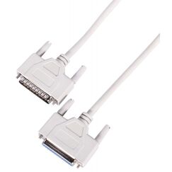 BeamZ 152.952 Serien-Kabel Weiß 5 m DB25