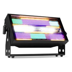 BeamZ BS1200 LED-Stroboskop Schwarz Eingebautes Display