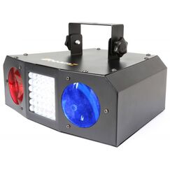 BeamZ Uranus Double Moon Schwarz