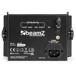 BeamZ Butterfly LED Für die Nutzung im Innenbereich geeignet Disco-Laserprojektor & Stroboskop Schwarz