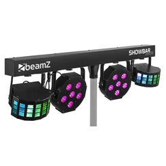 BeamZ SB02 Für die Nutzung im Innenbereich geeignet Disco-Laserprojektor & Stroboskop Schwarz