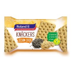 Roland Foods Knäckers Sesam-Chia Knäckebrot