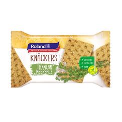 Roland Foods Knäckers Thymian Meersalz Knäckebrot