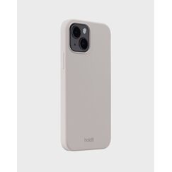 HoldIt Silikon Case Handy-Schutzhülle 15,5 cm (6.1") Cover Graubraun, Farbe: Graubraun