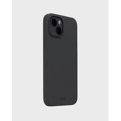 HoldIt Silikon Case Handy-Schutzhülle 17 cm (6.7") Cover Graubraun, Farbe: Schwarz