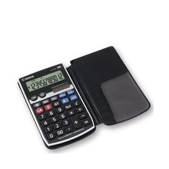Canon LS-12TC Taschenrechner Tasche Finanzrechner Schwarz