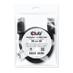 CLUB3D DisplayPort 1.4 HBR3 Kabel Stecker/Stecker 2 Meter 8K60Hz