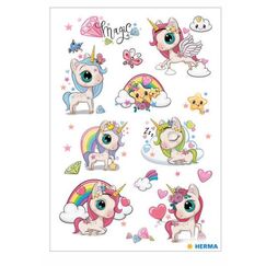 HERMA Enchanted Unicorn Aufkleber für Kinder