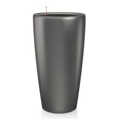 LECHUZA RONDO Premium 40 Drinnen Dosen-Pflanzer Freistehend Kunststoff Grau