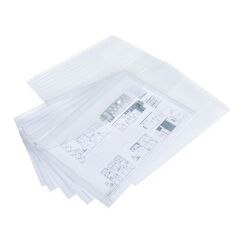 Rapesco 1589 Sammelmappe Polypropylen (PP) Durchscheinend A3