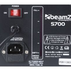 BeamZ S700 Wasser 0,25 l 700 W Schwarz