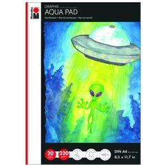 Marabu Aqua Pad Graphix Kunstdruckpapierblock 20 Blätter