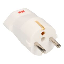 Max Hauri AG 162312 Netzstecker-Adapter Typ F Weiß