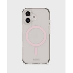 HoldIt MagSafe Handy-Schutzhülle 15,5 cm (6.1") Cover Pink, Transparent