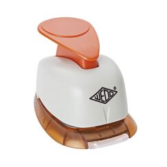 Wedo Flake Form Handwerksstanze Grau, Orange