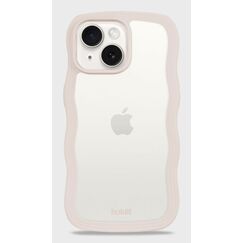HoldIt 16835 Handy-Schutzhülle 15,4 cm (6.06") Cover Beige, Transparent