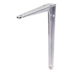 STRUCT 168915 Regalhalterung Aluminium Grau 1 Stück(e), Farbe: Grau