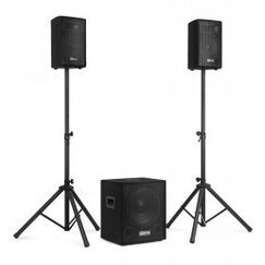 Vonyx VX0812BT Lautsprecherset 800 W Universal Schwarz 2.1 Kanäle Bluetooth
