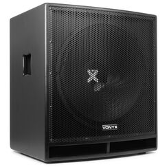 Vonyx SWP18 Schwarz Aktiver Subwoofer 1200 W