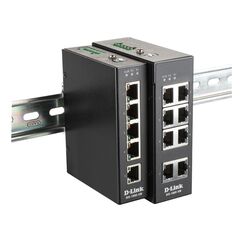 D-Link DIS-100E-8W Netzwerk-Switch Unmanaged L2 Fast Ethernet (10/100) Schwarz