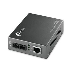 TP-Link Omada MC110CS Netzwerk Medienkonverter 100 Mbit/s 1310 nm Einzelmodus Schwarz