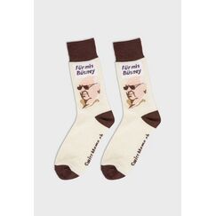 Swissmeme Socken - Büsney Unisex Braun 1 Paar(e)