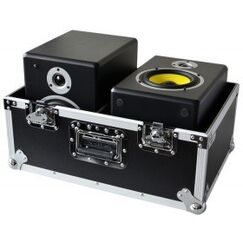 Power Dynamics PD-FC6 Universal Hard-Case Aluminium, Schwarz