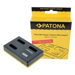 PATONA 1711 Akkuladegerät Ladegerät USB