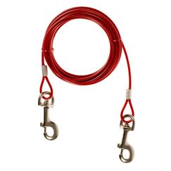 duvoplus 1717076 4,5 m Rot Hund Freihändige Leine