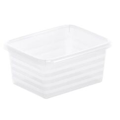 Rotho Linus Aufbewahrungskorb Rechteckig Polypropylen (PP) Transparent