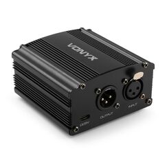 Vonyx VDX10 Versorgungsnetztransformator Schwarz