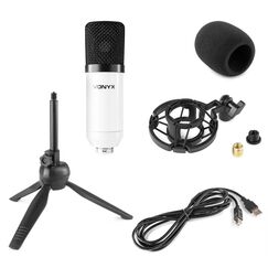 Vonyx CM300W Weiß Studio-Mikrofon