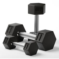 HAMMER 17404 Hantel Kurzhantel mit festem Gewicht 5 kg 1 Stück(e)