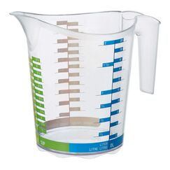 Rotho 1750810379 Messbecher 2 l Styrol-Acrylnitril (SAN)