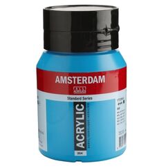 Amsterdam Standard Acrylfarbe 500 ml Blau Flasche