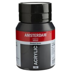 Amsterdam Standard Acrylfarbe 500 ml Schwarz Flasche