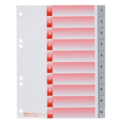 Kolma KolmaFlex Numerischer Registerindex Grau