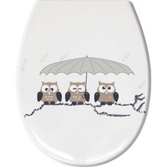 Kleine Wolke 1837271075 Toilettensitz Beige, Braun, Weiß