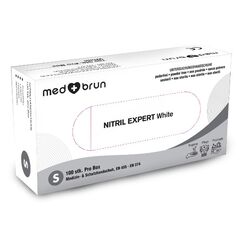MedBrun Nitril Expert White