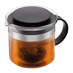 Bodum 1870-01 Teekocher 1,5 l Schwarz, Transparent