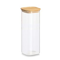 Zeller Present 19053 Lebensmittelaufbewahrungsbehälter Quadratisch Behälter Transparent 6 Stück(e)