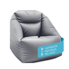 Lumaland CrozyAir Luftsessel Grau Drinnen Sphärisch
