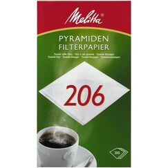 Melitta Pyramiden-Filterpapier PA SF 206 G