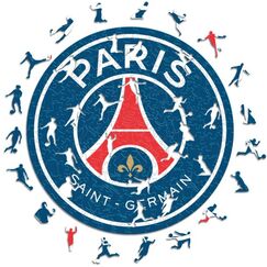 Iconic Puzzles PSG FC - Logo Formpuzzle 270 Stück(e) Sport