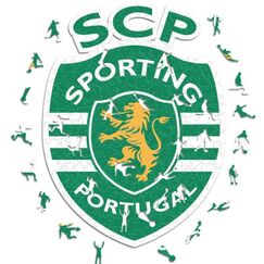 Iconic Puzzles Sporting CP Logo Formpuzzle 270 Stück(e) Sport