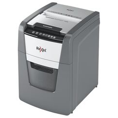 Rexel Optimum AutoFeed+ 100X Aktenvernichter Partikelschnitt-Zerkleinerung 55 dB 22 cm Schwarz