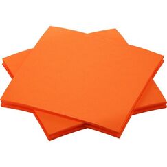 Duni 202950 Papierserviette Papier Orange 180 Stück(e)