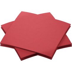 Duni 202952 Papierserviette Papier Bordeaux 180 Stück(e)